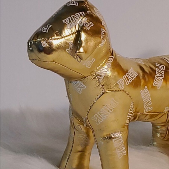 Victoria's Secret Pink Fashion Show 2015 Official Gold Mini Dog Limited Edition - Picture 5 of 5
